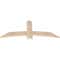 Ekena Millwork Bellingham Smooth Timber Gable Bracket, Douglas Fir, 60"W x 25"H x 1 1/2"D x 5 1/2"F, 10/12 Pitch GBW060X25X0206BEL00SDF - alternate 3